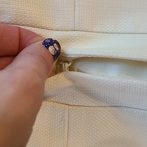 L.K. Bennett Cream June Cropped Blazer Jacket - Picture 7 of 14